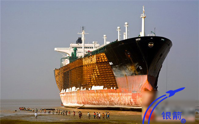 船舶被拆解 船舶被拆解